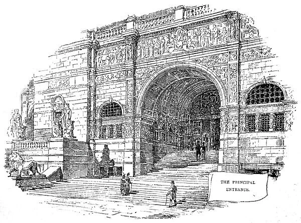 'The Imperial Institute of the United Kingdom, The Colonies, and India; The Principal Entrance, 1 Creator: Unknown
