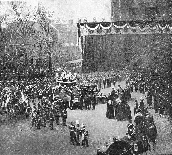 'The King of Holland's Funeral at the Hague, 1890. Creator: Unknown