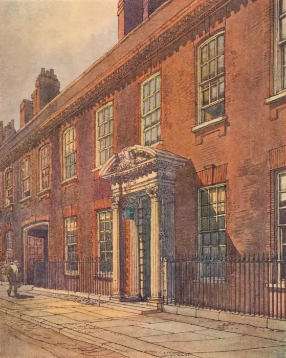Framed Print : The Front of the Manor House, Hitchin, 1911 Framed Print : The Front of the Manor House, Hitchin, 1911