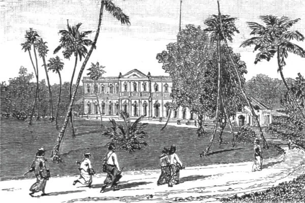 'The Prince of Wales College, Morottos, Ceylon, 1891. Creator: LK van Dort