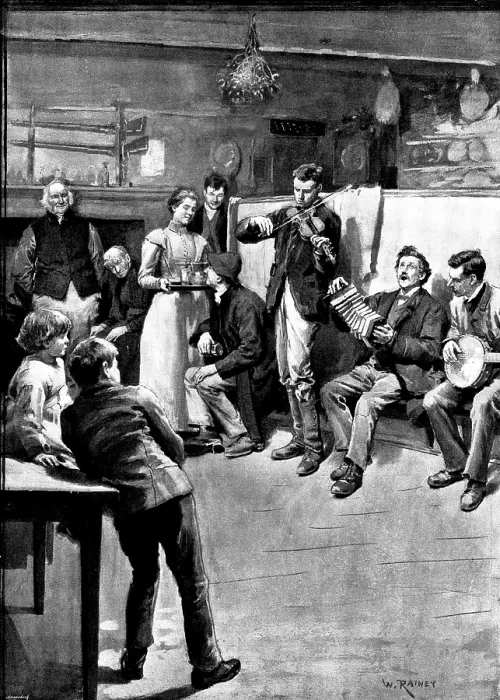 Framed Print : 'The Song That Reached My Heart', 1895. Creator: George Meisenbach