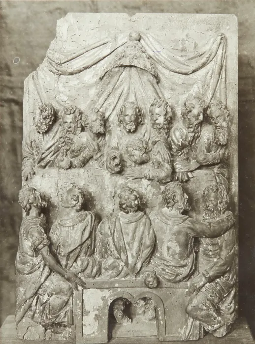 Framed Print : 'The Last Supper', 16th century (1930-1939). Creator: Unknown Framed Print : 'The Last Supper', 16th century (1930-1939). Creator: Unknown