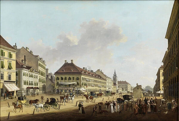 Theater in der Leopoldstadt, 1825. Creator: Scheyerer (Scheurer), Franz (1762-1839)