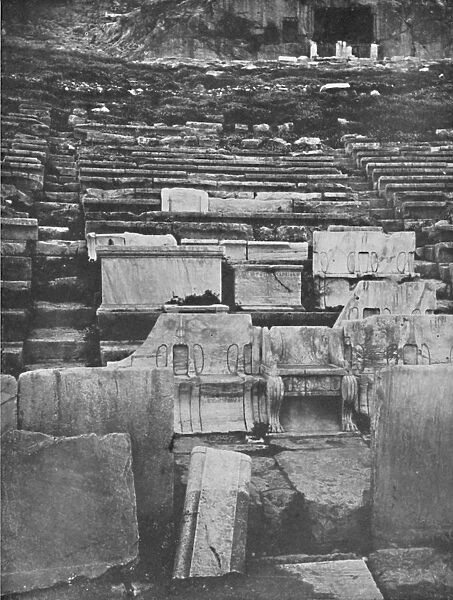 The Theater of Dionysus, Athens, 1913