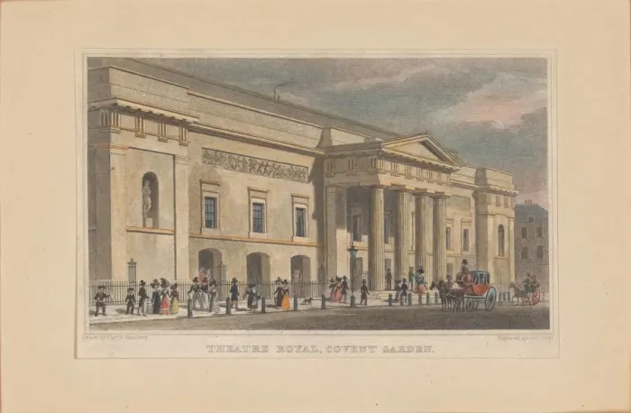 Framed Print : Theatre Royal Covent Garden, c. 1830. Creator: Shepherd, Thomas Hosmer (1792-1864) Framed Print : Theatre Royal Covent Garden, c. 1830. Creator: Shepherd, Thomas Hosmer (1792-1864)