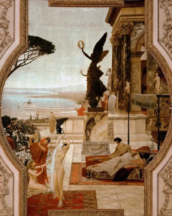 Framed Print : The Theatre in Taormina, 1884-1888. Artist: Klimt, Gustav (1862-1918) Framed Print : The Theatre in Taormina, 1884-1888. Artist: Klimt, Gustav (1862-1918)