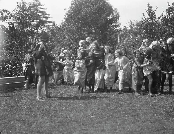 Theatrical performance at Dongan Hall, 1921 May 27. Creator: Arnold Genthe