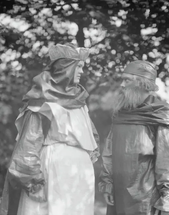Framed Print : Theatrical performance at Dongan Hall, 1921 May 27. Creator: Arnold Genthe Framed Print : Theatrical performance at Dongan Hall, 1921 May 27. Creator: Arnold Genthe