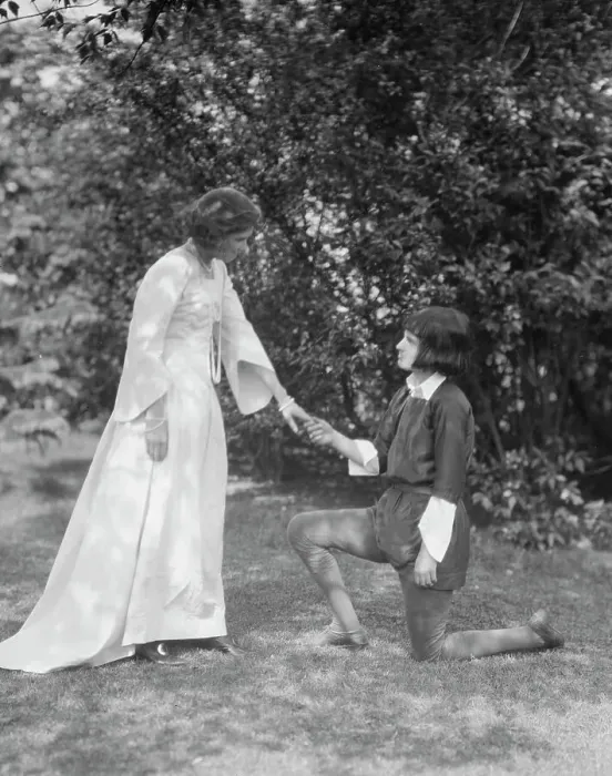 Framed Print : Theatrical performance at Dongan Hall, 1921 May 27. Creator: Arnold Genthe Framed Print : Theatrical performance at Dongan Hall, 1921 May 27. Creator: Arnold Genthe