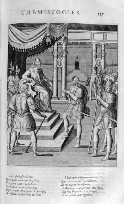 Framed Print : Themistocles, 1615. Artist: Leonard Gaultier