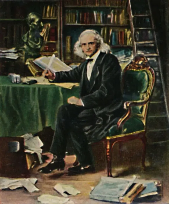 Framed Print : Theodor Mommsen 1817-1903. - Gemalde von Knaus, 1934 Framed Print : Theodor Mommsen 1817-1903. - Gemalde von Knaus, 1934