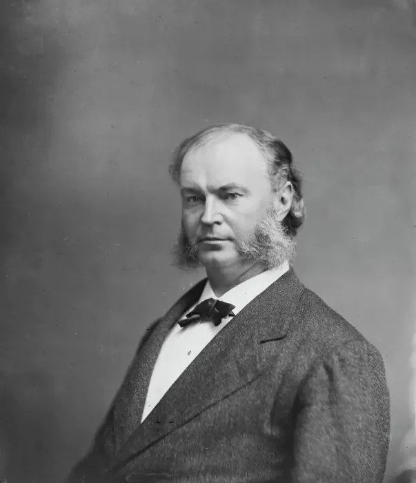 Framed Print : Theodore Fitz Randolph of New Jersey, between 1865 and 1880. Creator: Unknown Framed Print : Theodore Fitz Randolph of New Jersey, between 1865 and 1880. Creator: Unknown