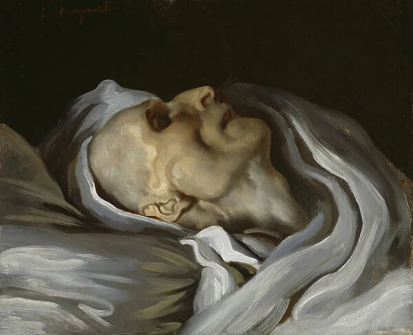 Theodore Gericault on His Deathbed, 1824. Creator