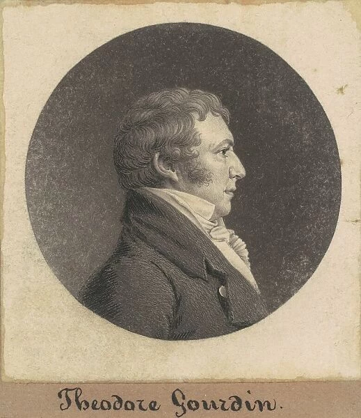 Theodore Gourdin, 1808-1809. Creator: Charles Balthazar Julien Fé