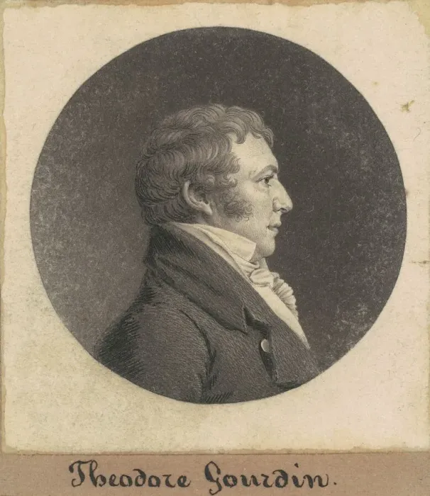 Framed Print : Theodore Gourdin, 1808-1809. Creator: Charles Balthazar Julien Fé Framed Print : Theodore Gourdin, 1808-1809. Creator: Charles Balthazar Julien Fé