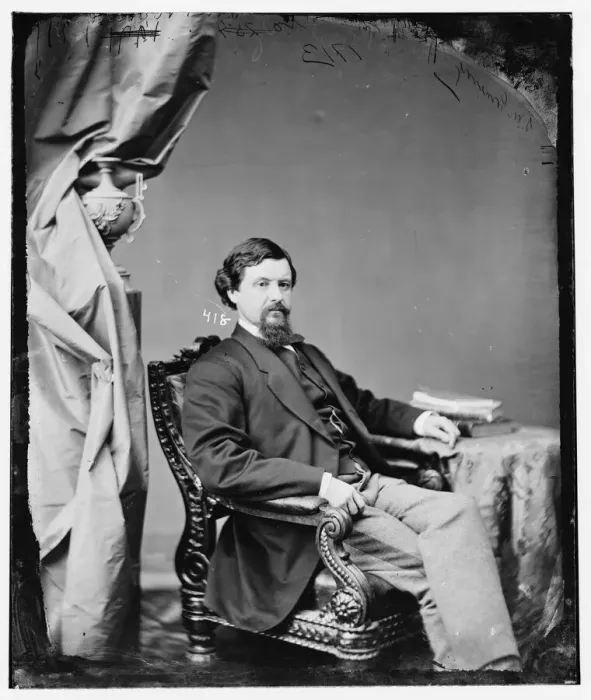 Framed Print : Theodore M. Pomeroy of New York, between 1860 and 1875. Creator: Unknown Framed Print : Theodore M. Pomeroy of New York, between 1860 and 1875. Creator: Unknown