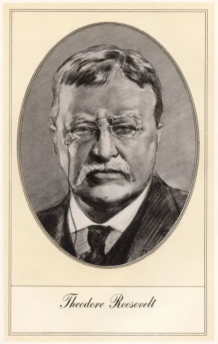 Framed Print : Theodore Roosevelt, 26th President of the United States, (early 20th century). Artist: Gordon Ross Framed Print : Theodore Roosevelt, 26th President of the United States, (early 20th century). Artist: Gordon Ross