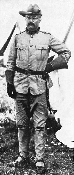 Theodore Roosevelt, American soldier and politician, 1898