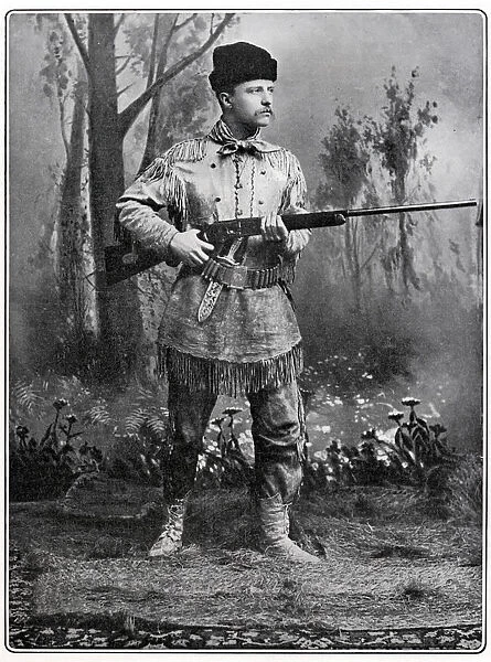 Theodore Roosevelt, American soldier and politician, c1898