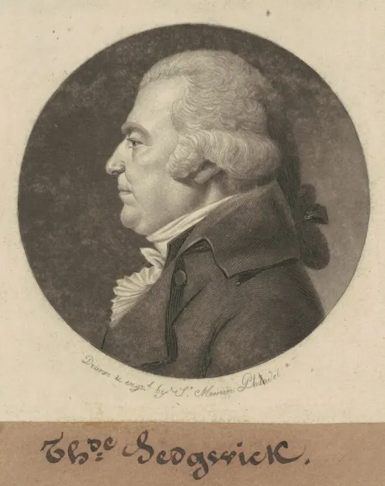 Framed Print : Theodore Sedgwick, 1801. Creator: Charles Balthazar Julien Fevret de Saint-Mé Framed Print : Theodore Sedgwick, 1801. Creator: Charles Balthazar Julien Fevret de Saint-Mé