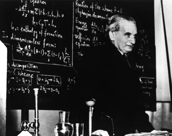 Framed Print : Theodore von Karman at the Caltech Jet Propulsion Laboratory, Pasadena, California, USA Framed Print : Theodore von Karman at the Caltech Jet Propulsion Laboratory, Pasadena, California, USA