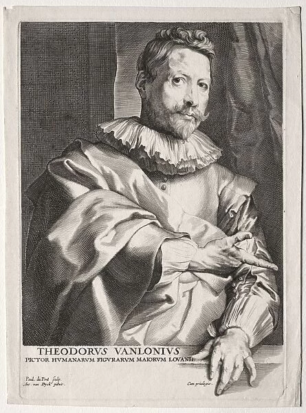 Theodorus VanLonius. Creator: Paulus Pontius (Flemish, 1603-1658)