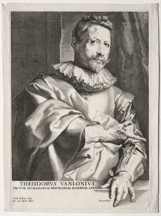 Framed Print : Theodorus VanLonius. Creator: Paulus Pontius (Flemish, 1603-1658) Framed Print : Theodorus VanLonius. Creator: Paulus Pontius (Flemish, 1603-1658)