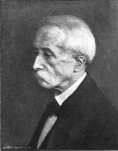 Theodule Ribot; Le philosophe Theodule Ribot, 1916. Creator: J Simont