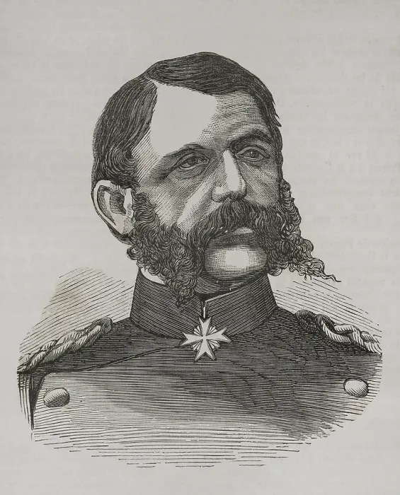 Framed Print : Theophil von Podbielski, (1814-1879), General of the Prussian Army, 1871. Creator: Unknown Framed Print : Theophil von Podbielski, (1814-1879), General of the Prussian Army, 1871. Creator: Unknown