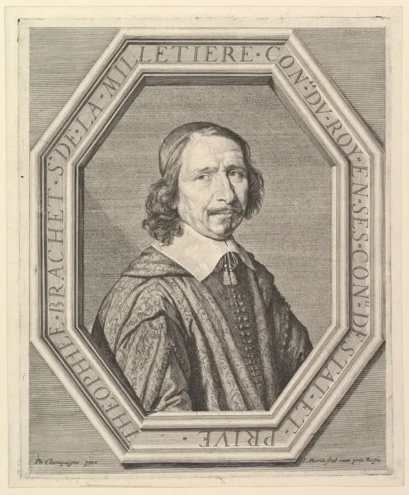 Framed Print : Theophile Brachet de la Milletiere, conseiller du roi. Creator: Jean Morin Framed Print : Theophile Brachet de la Milletiere, conseiller du roi. Creator: Jean Morin