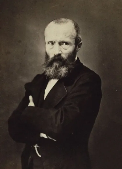 Framed Print : Theophile Thore-Bürger (1807-1869). Artist: Nadar, Gaspard-Felix Framed Print : Theophile Thore-Bürger (1807-1869). Artist: Nadar, Gaspard-Felix