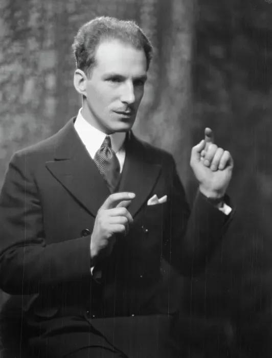 Framed Print : Theremin, Mr. portrait photograph, 1928 May 3. Creator: Arnold Genthe Framed Print : Theremin, Mr. portrait photograph, 1928 May 3. Creator: Arnold Genthe