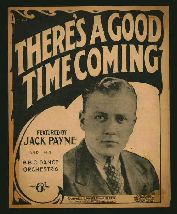 Framed Print : Theres a Good Time Coming, sheet music, 1930. Creator: Unknown Framed Print : Theres a Good Time Coming, sheet music, 1930. Creator: Unknown