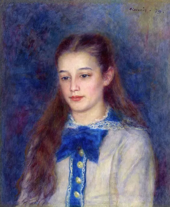 Framed Print : Thérèse Berard, 1879. Creator: Pierre-Auguste Renoir Framed Print : Thérèse Berard, 1879. Creator: Pierre-Auguste Renoir