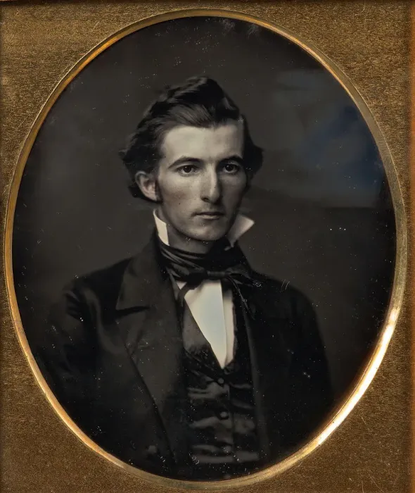Framed Print : Theron Curtiss, 1840s-50s. Creator: Unknown Framed Print : Theron Curtiss, 1840s-50s. Creator: Unknown