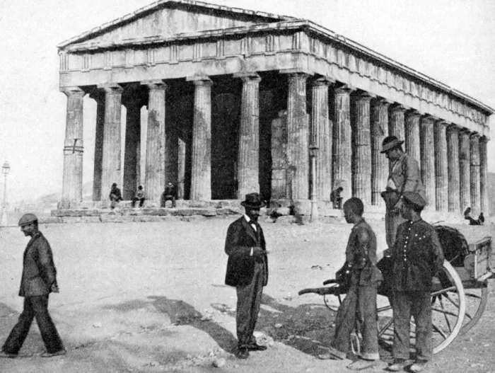 Framed Print : The Theseum at Athens, Greece, 1922. Artist: Keystone Framed Print : The Theseum at Athens, Greece, 1922. Artist: Keystone