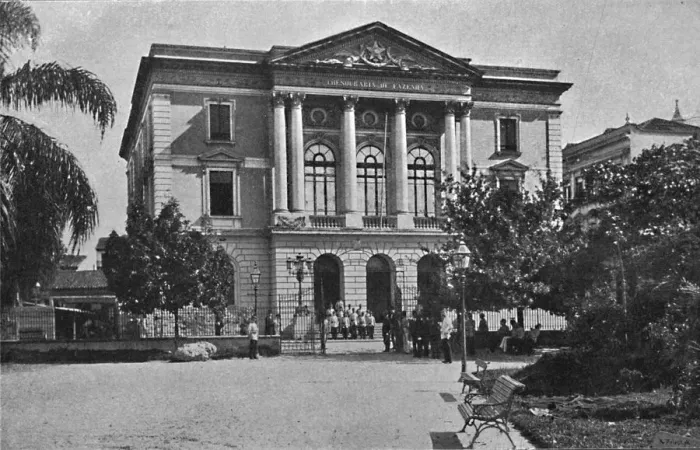 Framed Print : Thesouraria de Fazenda, (Treasury Department), 1895. Artists: Wilhelm Gaensly, Rudolf Friedrich Fra Framed Print : Thesouraria de Fazenda, (Treasury Department), 1895. Artists: Wilhelm Gaensly, Rudolf Friedrich Fra