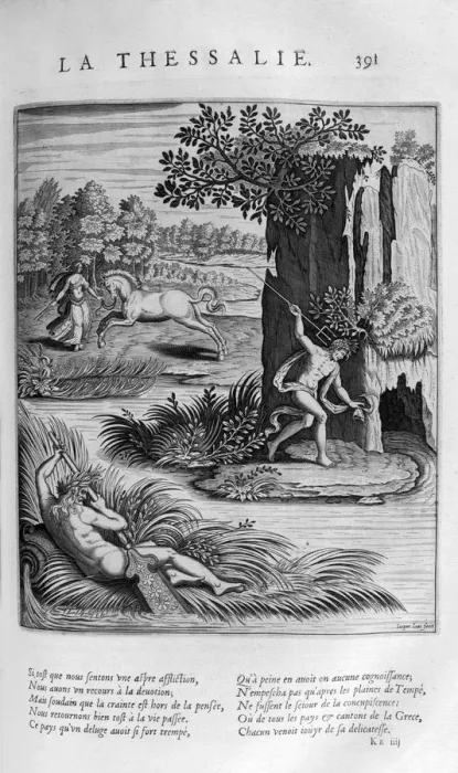 Framed Print : Thessalie, (Thessaly), 1615. Artist: Leonard Gaultier Framed Print : Thessalie, (Thessaly), 1615. Artist: Leonard Gaultier