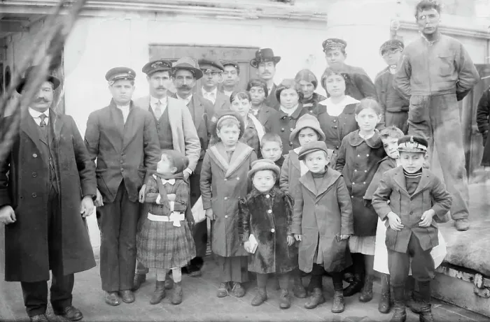 Framed Print : Thessaloniki Survivors, between c1910 and c1920. Creator: Bain News Service Framed Print : Thessaloniki Survivors, between c1910 and c1920. Creator: Bain News Service