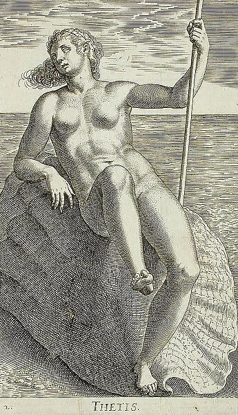 Thetis, 1587. Creator: Philip Galle