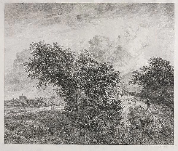 The Thicket, 1855. Creator: Charles Francois Daubigny (French, 1817-1878)