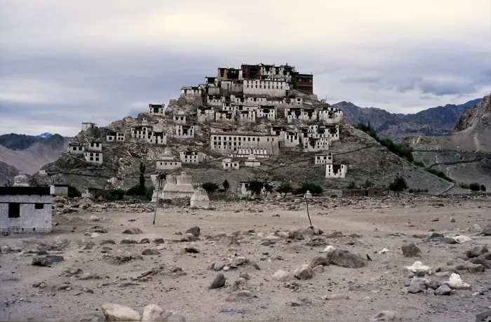 Framed Print : Thiksey Monastery, Ladakh, India, 1988. Creator: Amanda Waite Framed Print : Thiksey Monastery, Ladakh, India, 1988. Creator: Amanda Waite
