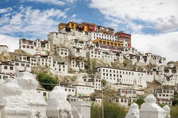 Framed Print : Thiksey Monastery, Ladakh, India, 2023. Creator: Peter Thompson Framed Print : Thiksey Monastery, Ladakh, India, 2023. Creator: Peter Thompson