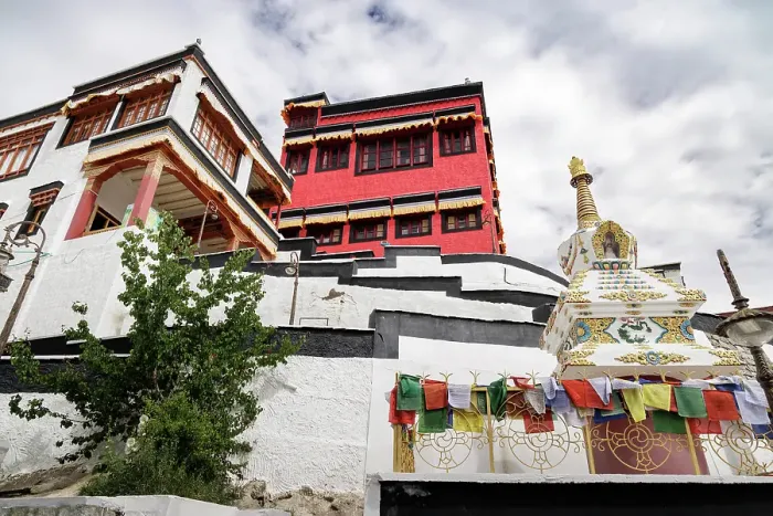 Framed Print : Thiksey Monastery, Ladakh, India, 2023. Creator: Peter Thompson Framed Print : Thiksey Monastery, Ladakh, India, 2023. Creator: Peter Thompson