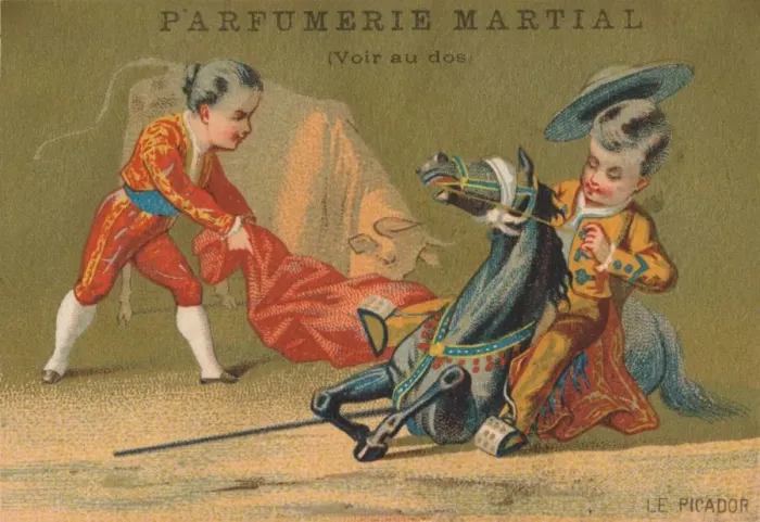 Framed Print : Thildren as a Picador and a Matador, c. 1910s Framed Print : Thildren as a Picador and a Matador, c. 1910s
