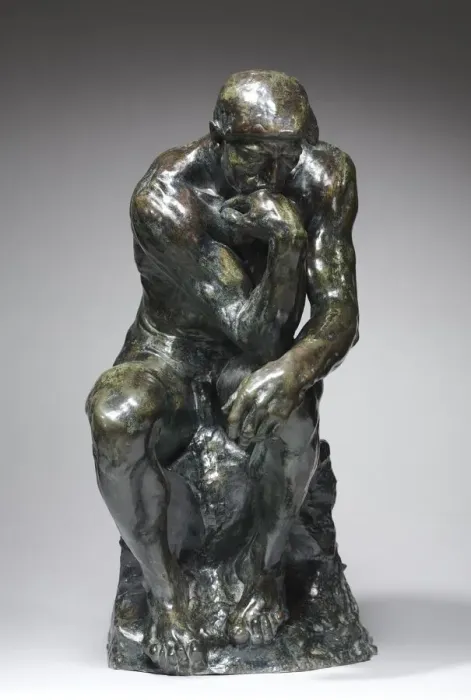 Framed Print : The Thinker, c. 1880. Creator: Auguste Rodin (French, 1840-1917) Framed Print : The Thinker, c. 1880. Creator: Auguste Rodin (French, 1840-1917)