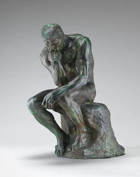 The Thinker (Le Penseur), model 1880, cast 1901. Creator: Auguste Rodin