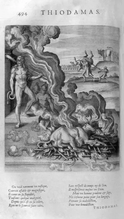 Framed Print : Thiodamas, 1615. Artist: Leonard Gaultier Framed Print : Thiodamas, 1615. Artist: Leonard Gaultier