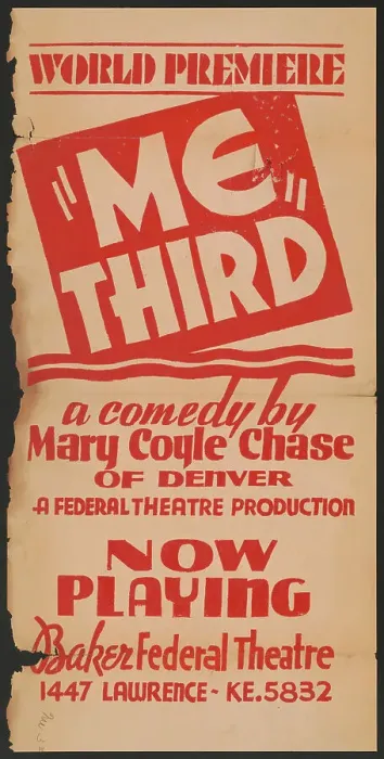 Framed Print : Me Third, Denver, 1936. Creator: Unknown Framed Print : Me Third, Denver, 1936. Creator: Unknown