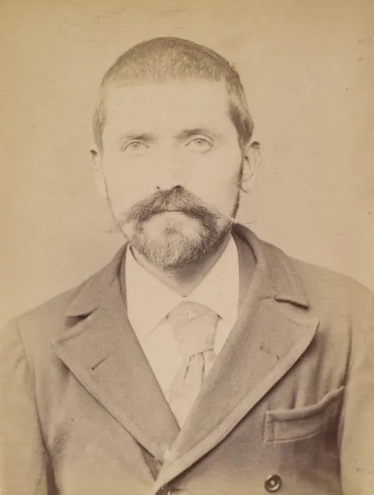 Framed Print : Thirion. Louis, Joseph. 31 ans, ne a Autrey (Vosges). Journaliste. Anarchiste Framed Print : Thirion. Louis, Joseph. 31 ans, ne a Autrey (Vosges). Journaliste. Anarchiste